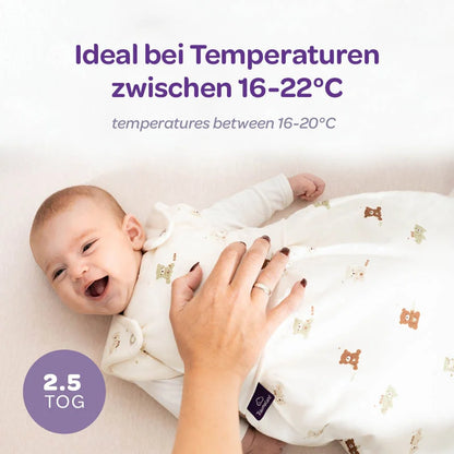TRÄUMELAND Ganzjahres-Babyschlafsack