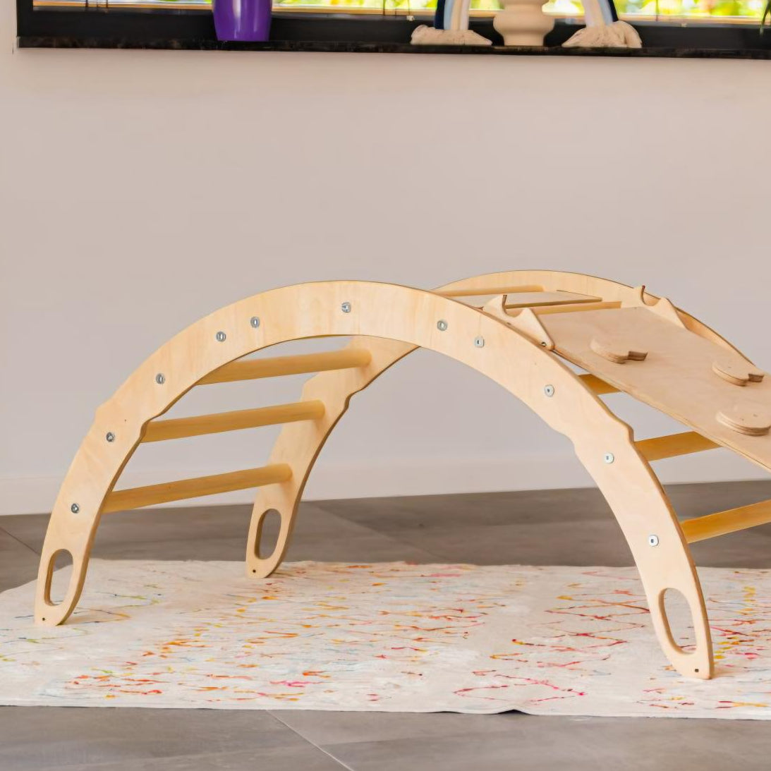 Design4Kids Montessori Balancewippe/Kletterbogen M