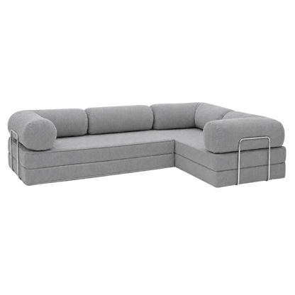 Design4Kids Family Ecksofa 3-Sitzer Jewel Cord Corner 300