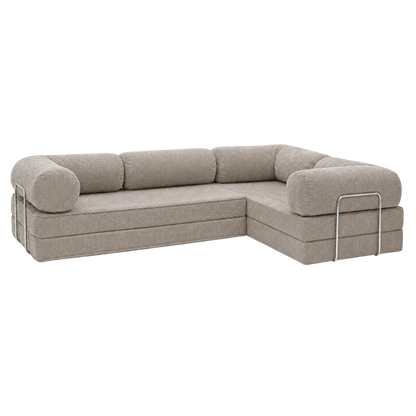 Design4Kids Family Ecksofa 3-Sitzer Jewel Cord Corner 300