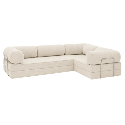 Design4Kids Family Ecksofa 3-Sitzer Jewel Cord Corner 300