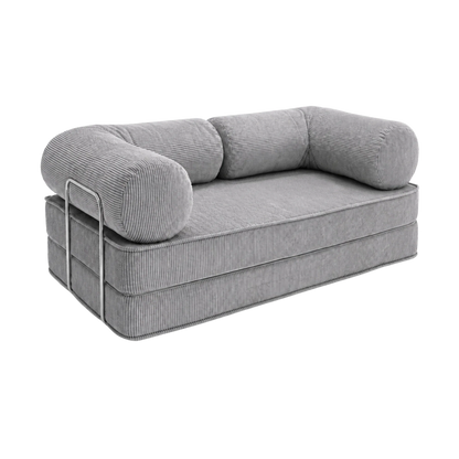 Design4Kids Family Sofa 2-Sitzer Jewel Cord 200