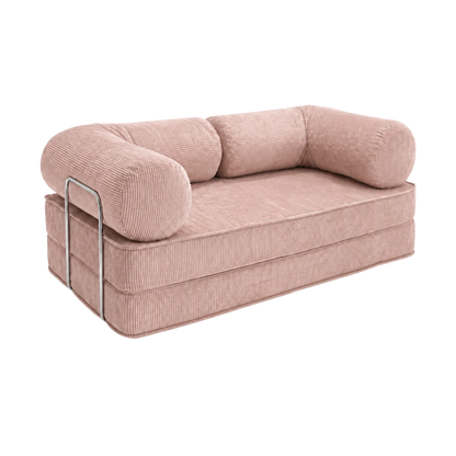 Design4Kids Family Sofa 2-Sitzer Jewel Cord 200