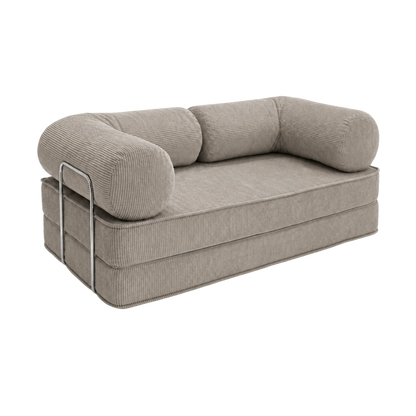 Design4Kids Family Sofa 2-Sitzer Jewel Cord 200