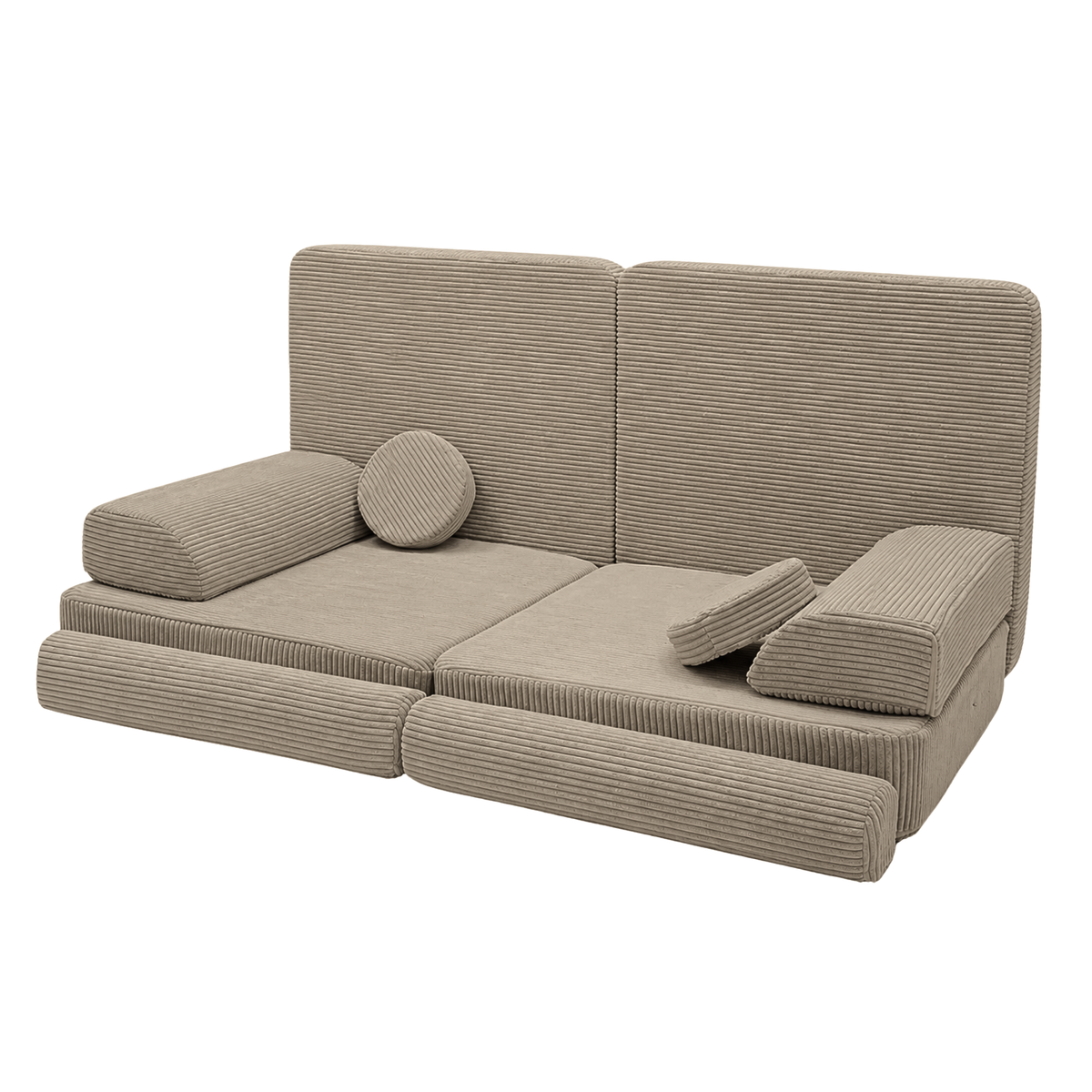 Design4Kids Spielsofa Jewel Cord Puero Smart