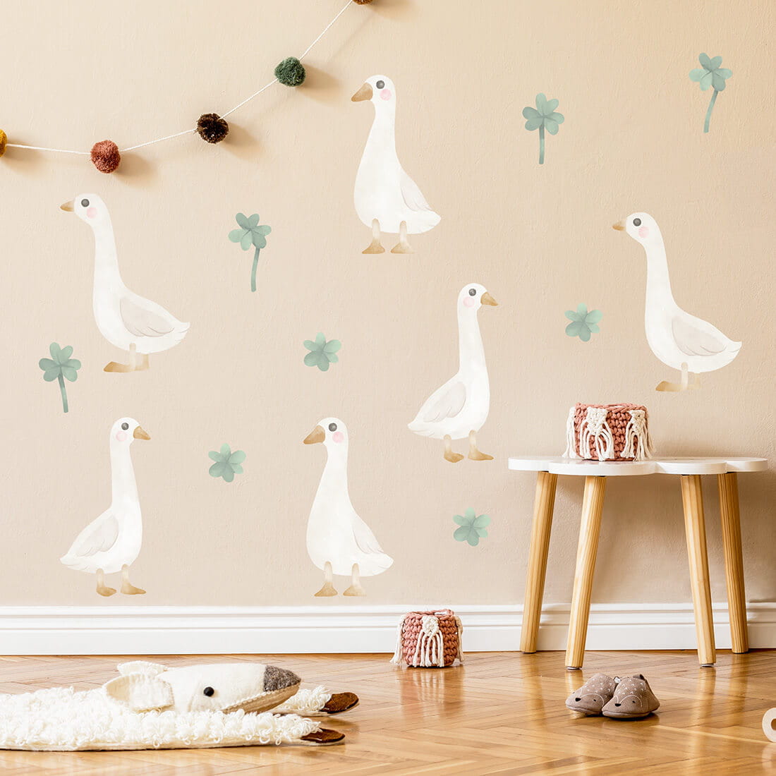 PASTEL LOVE XL Wall Tattoo/Sticker Dinosaur I 8-piece