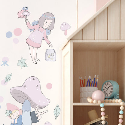 PASTEL LOVE XL Wall Tattoo/Sticker Dinosaur I 8-piece