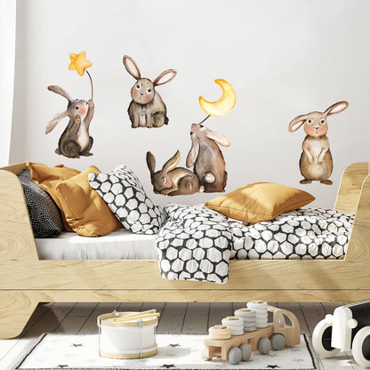 PASTEL LOVE XL Wall Tattoo/Sticker Dinosaur I 8-piece