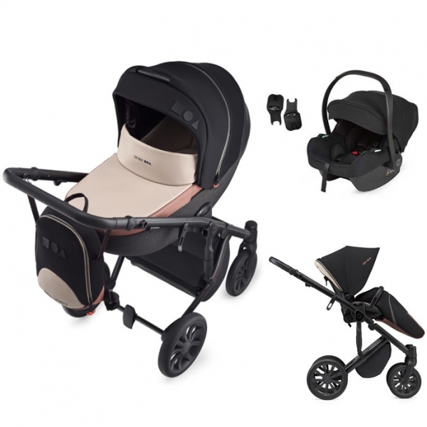 ANEX Baby Kombikinderwagen 3 in 1 m/type PRO Safa Sahin