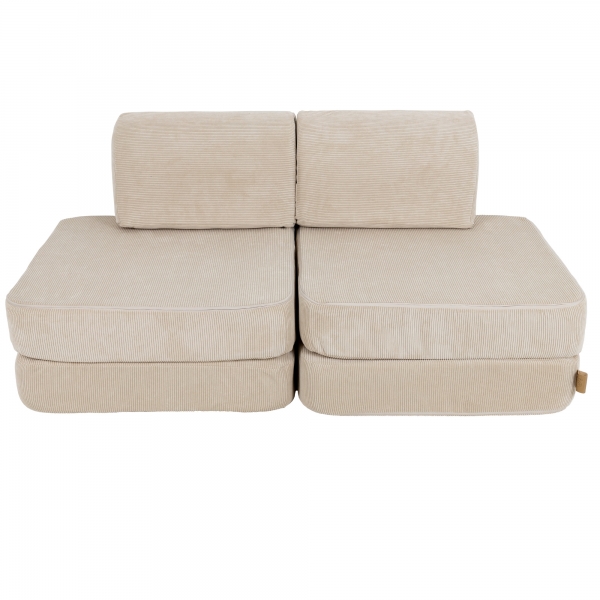 MeowBaby Spielsofa Mini Basic Cord Premium - beige