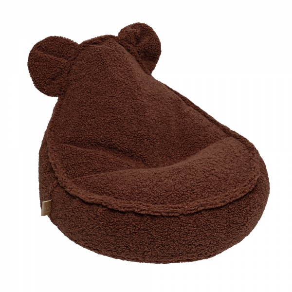 MeowBaby Sitzsack Bearly Bär - chocolate