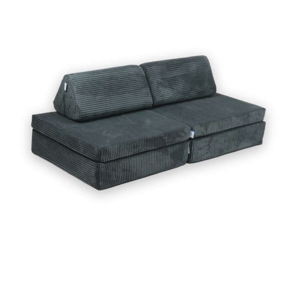 MiMii Spielsofa Mini Classic Cord - graphit grey