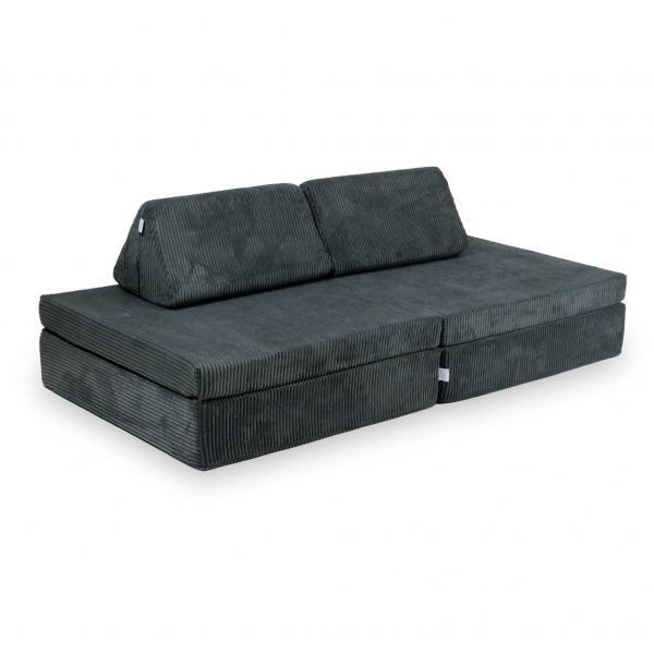 MiMii Spielsofa Classic Cord - graphit grey