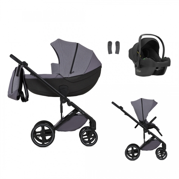 ANEX Baby Kombikinderwagen 3 in 1 Mev Toon