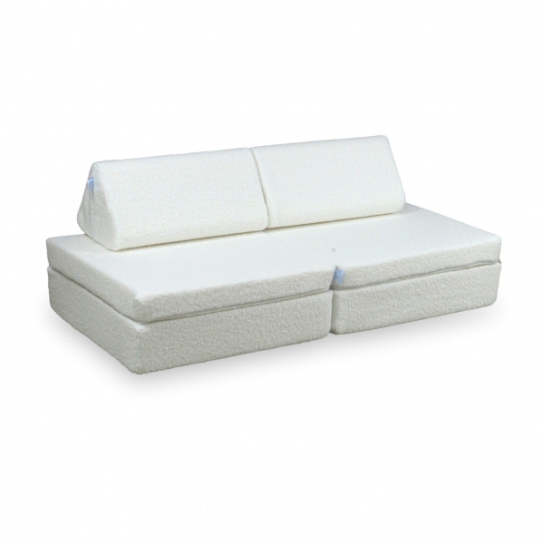 MiMii Spielsofa Mini Classic Bouclé - creamy white