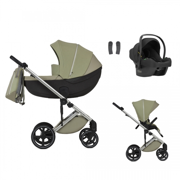 ANEX Baby Kombikinderwagen 3 in 1 Mev Wink