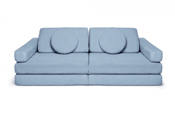 SHAPPY Spielsofa Pure Corduroy - Sky Sugar