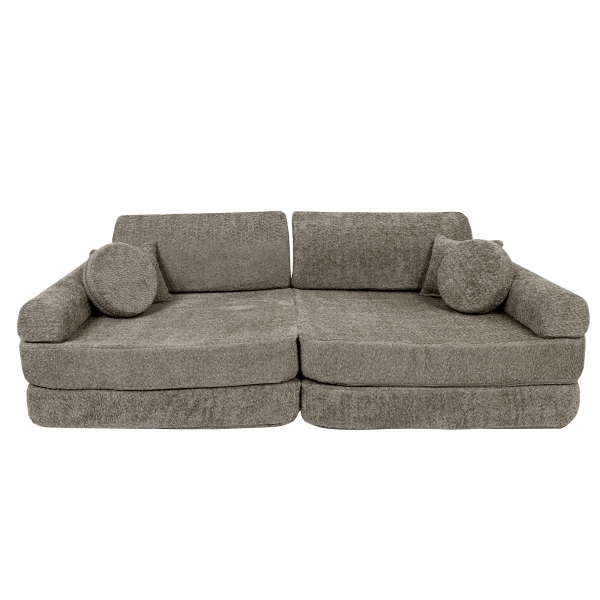 MeowBaby Spielsofa Bouclé Premium - taupe